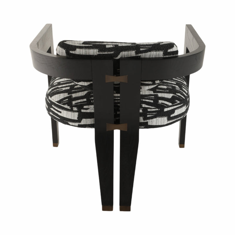 31" Laurent Accent Chair, Multi - Al Rugaib Furniture