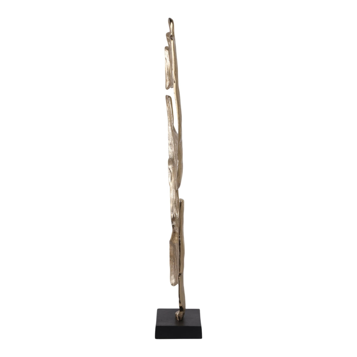 32" Bedford Large Gold Wood Post Statuary Table Decors| Sagebrook Home