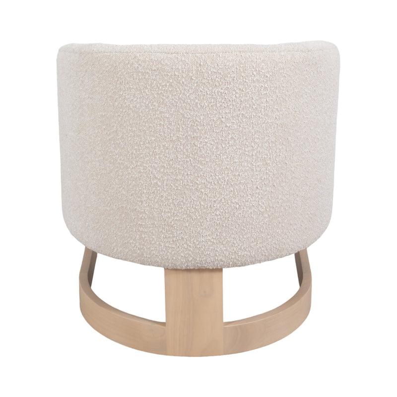 32" Kaiser Accent Chair, Ivory - Al Rugaib Furniture