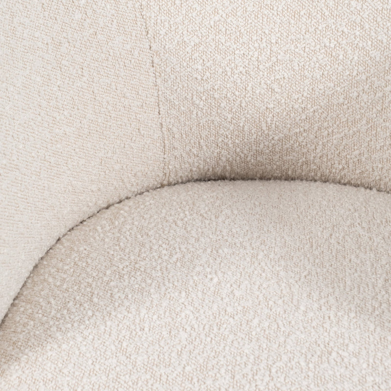 32" Kaiser Accent Chair, Ivory - Al Rugaib Furniture