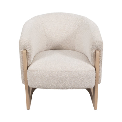 32" Kaiser Accent Chair, Ivory - Al Rugaib Furniture