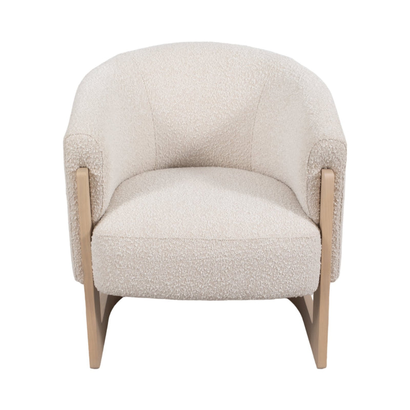 32" Kaiser Accent Chair, Ivory - Al Rugaib Furniture