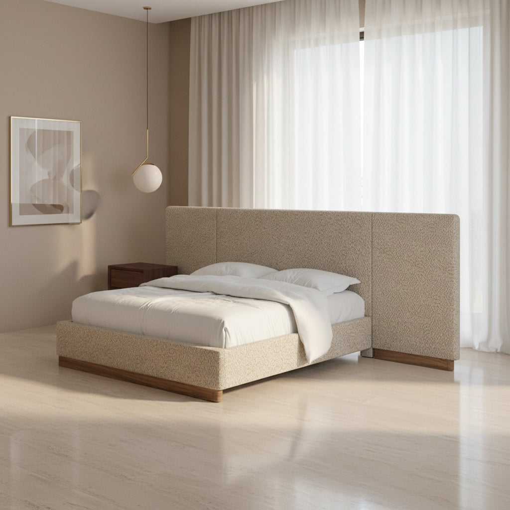 323 - Portico-5/0 Upholstered Bed w/End Panel Beds| A.R.T. Furniture