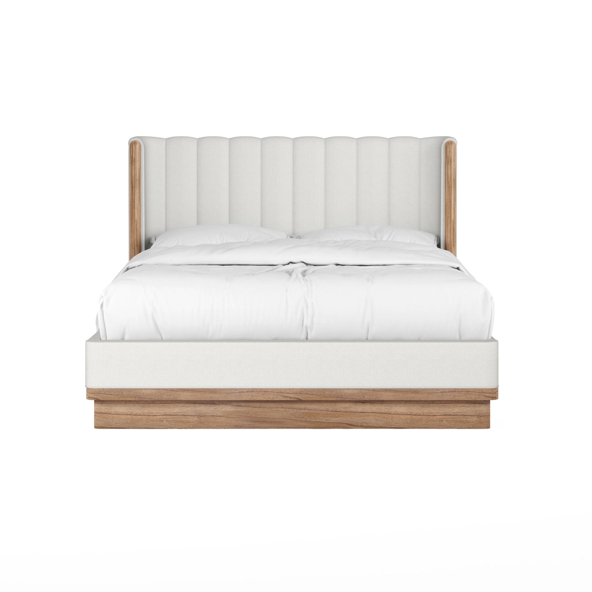 323 - Portico-5/0 Upholstered Shelter Bed Beds| A.R.T. Furniture