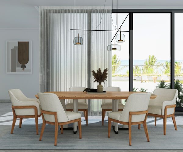 323 - Portico- Rectangular Dining Table Dining Tables| A.R.T. Furniture