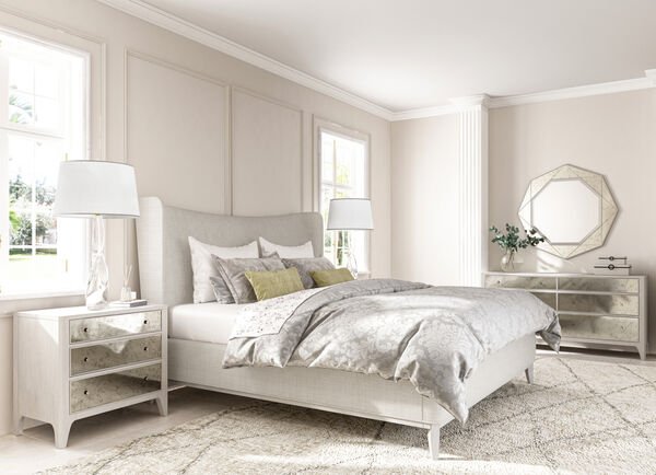 325 - Mezzanine-5/0 Queen Uph. Shelter Bed Beds| A.R.T. Furniture