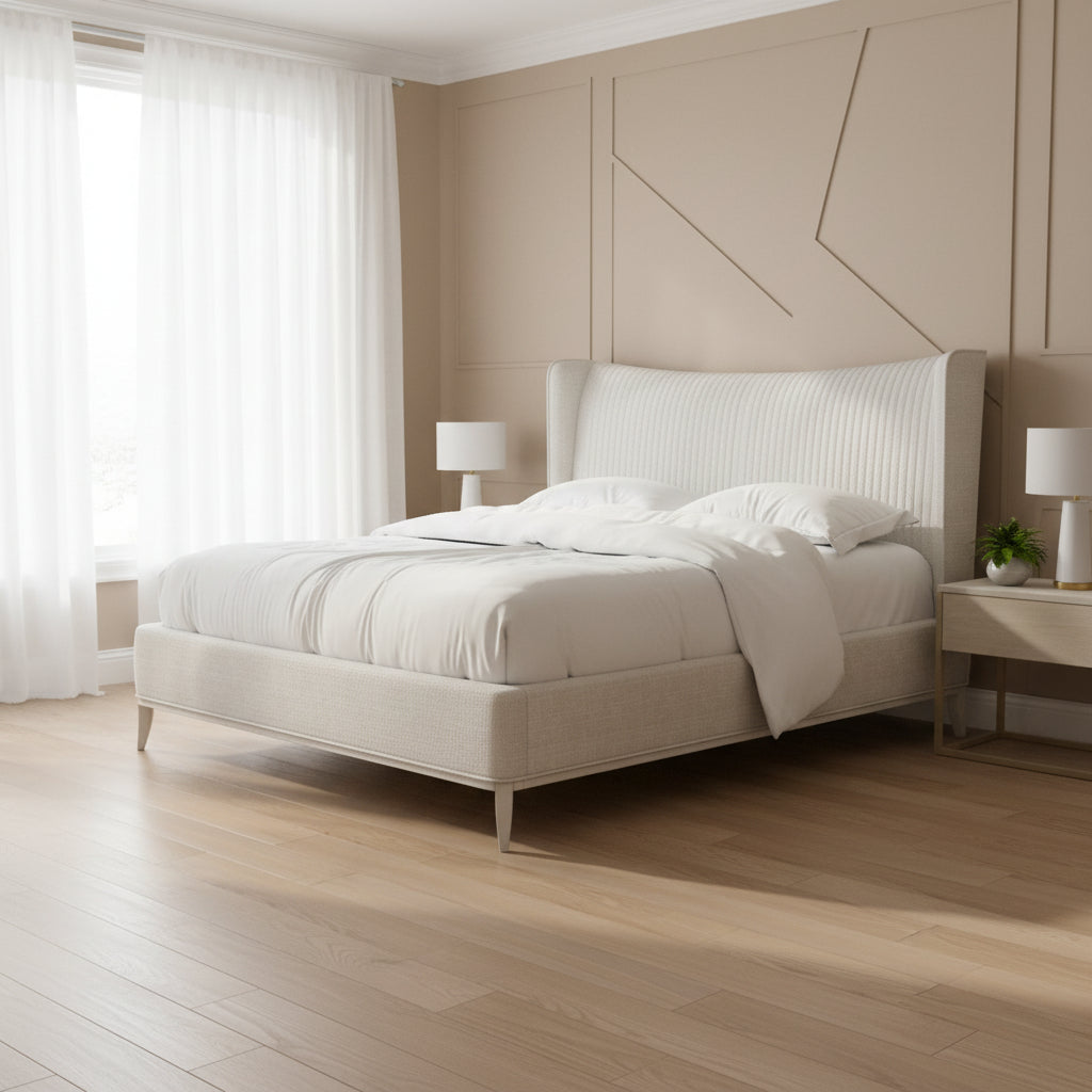 325 - Mezzanine-6/6 King Uph. Shelter Bed Beds| A.R.T. Furniture
