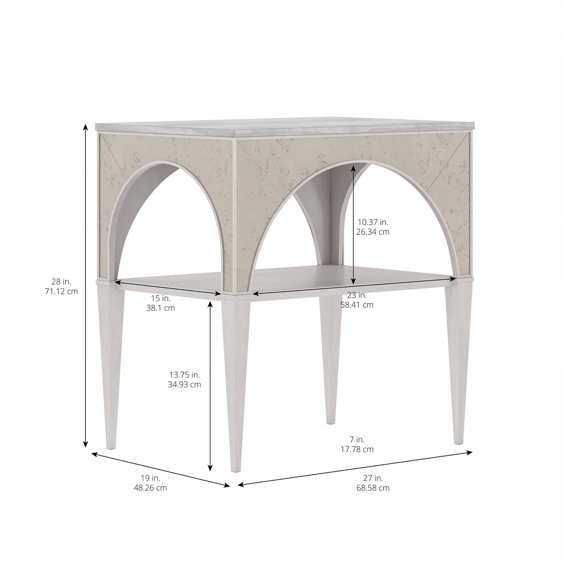 325 Table 325 - Mezzanine-Night Table - Al Rugaib Furniture