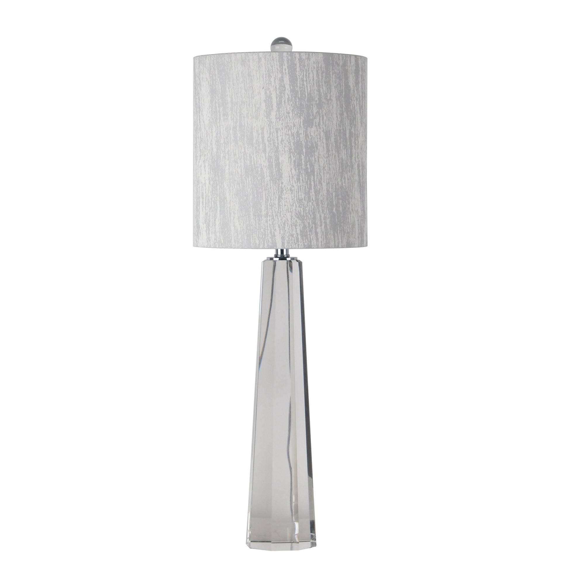 32.75"H crystal table lamp Table Lamps| Sagebrook Home