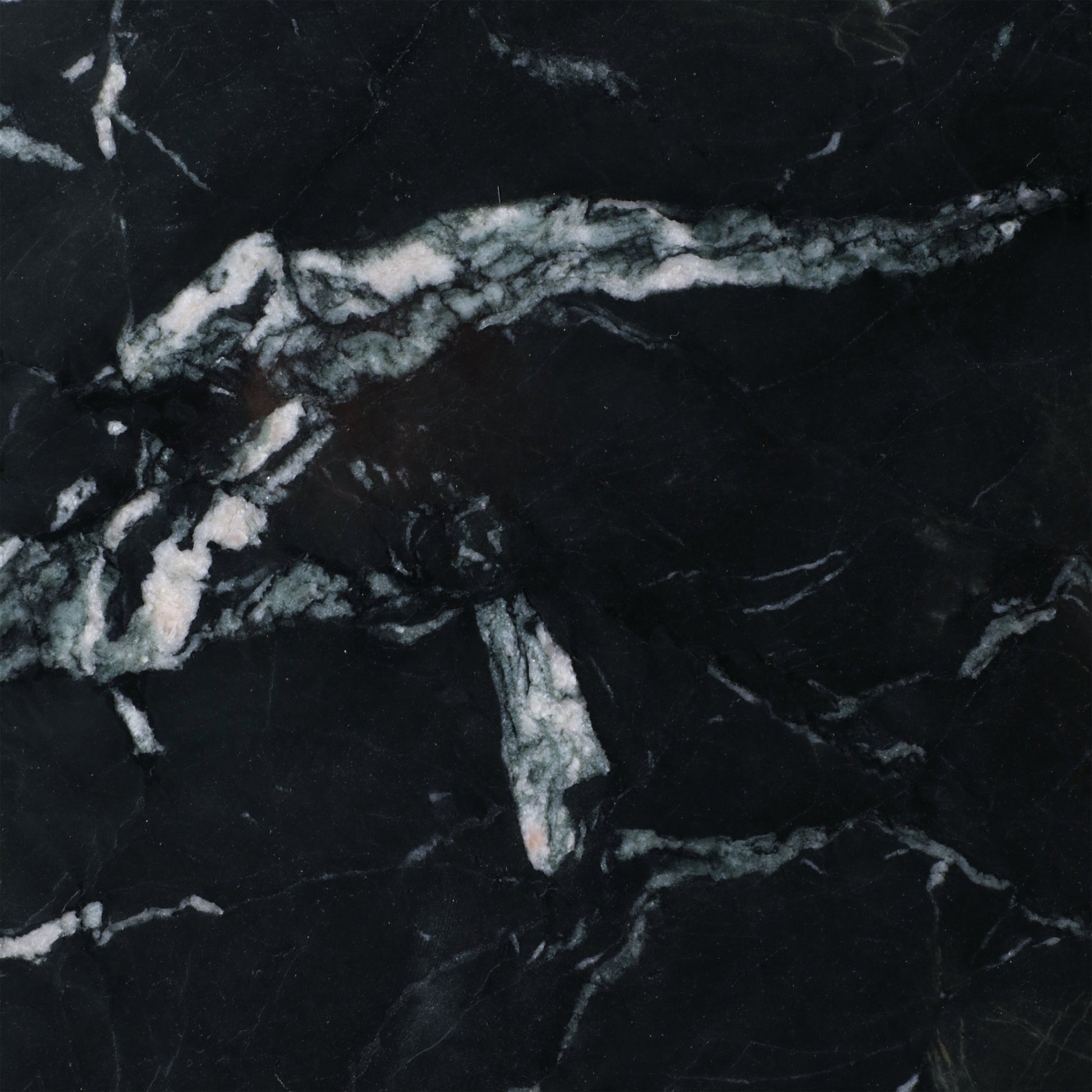 32x17 Marble Inlay Rnd Coffee Table, Blk/wht Coffee Tables| Sagebrook Home