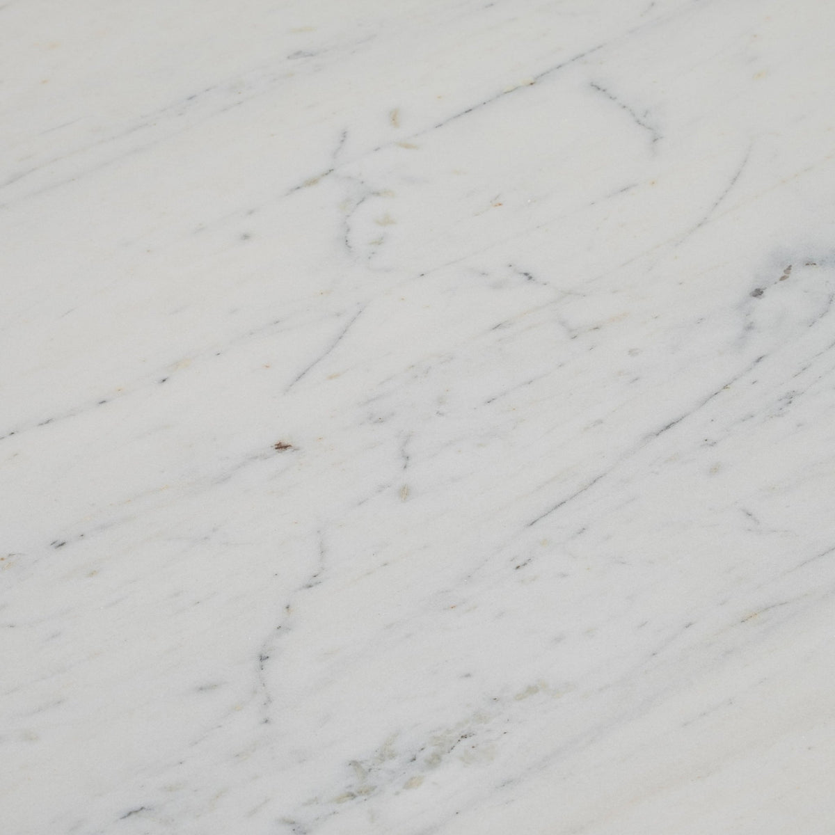 33" Chunky Leg Coffee Table Marble Top, White/blk Coffee Tables| Sagebrook Home
