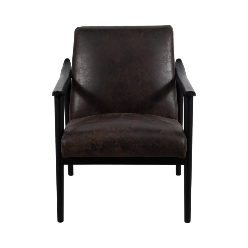 33" Dinasty Accent Chair, Black - Al Rugaib Furniture