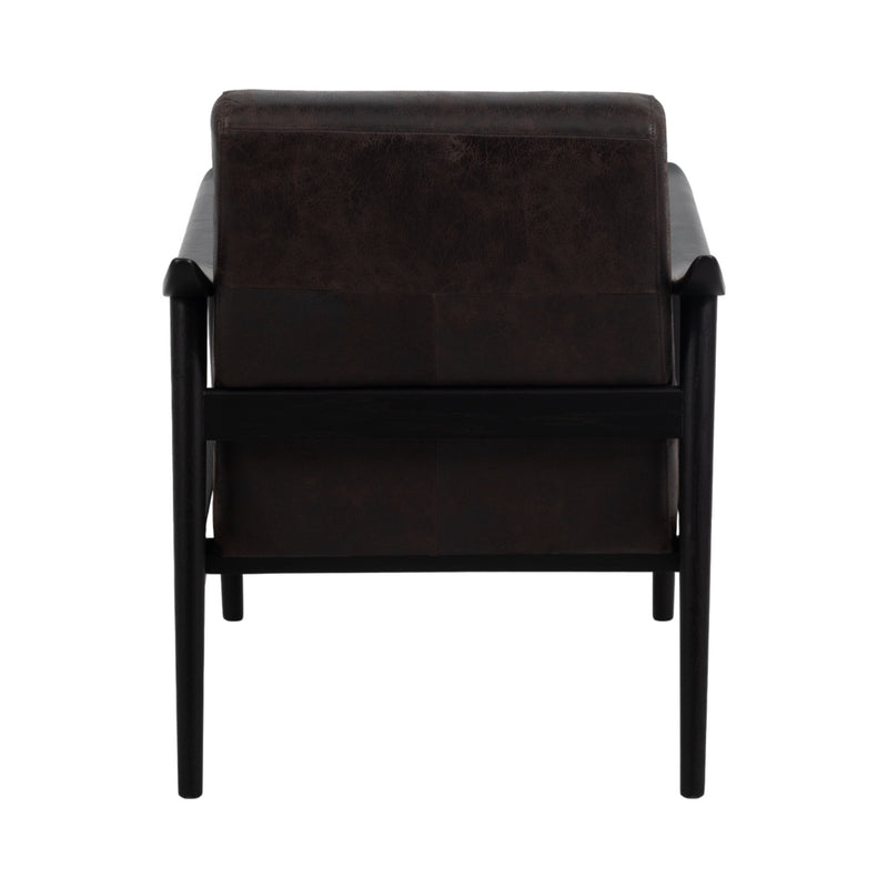 33" Dinasty Accent Chair, Black - Al Rugaib Furniture
