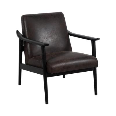 33" Dinasty Accent Chair, Black - Al Rugaib Furniture
