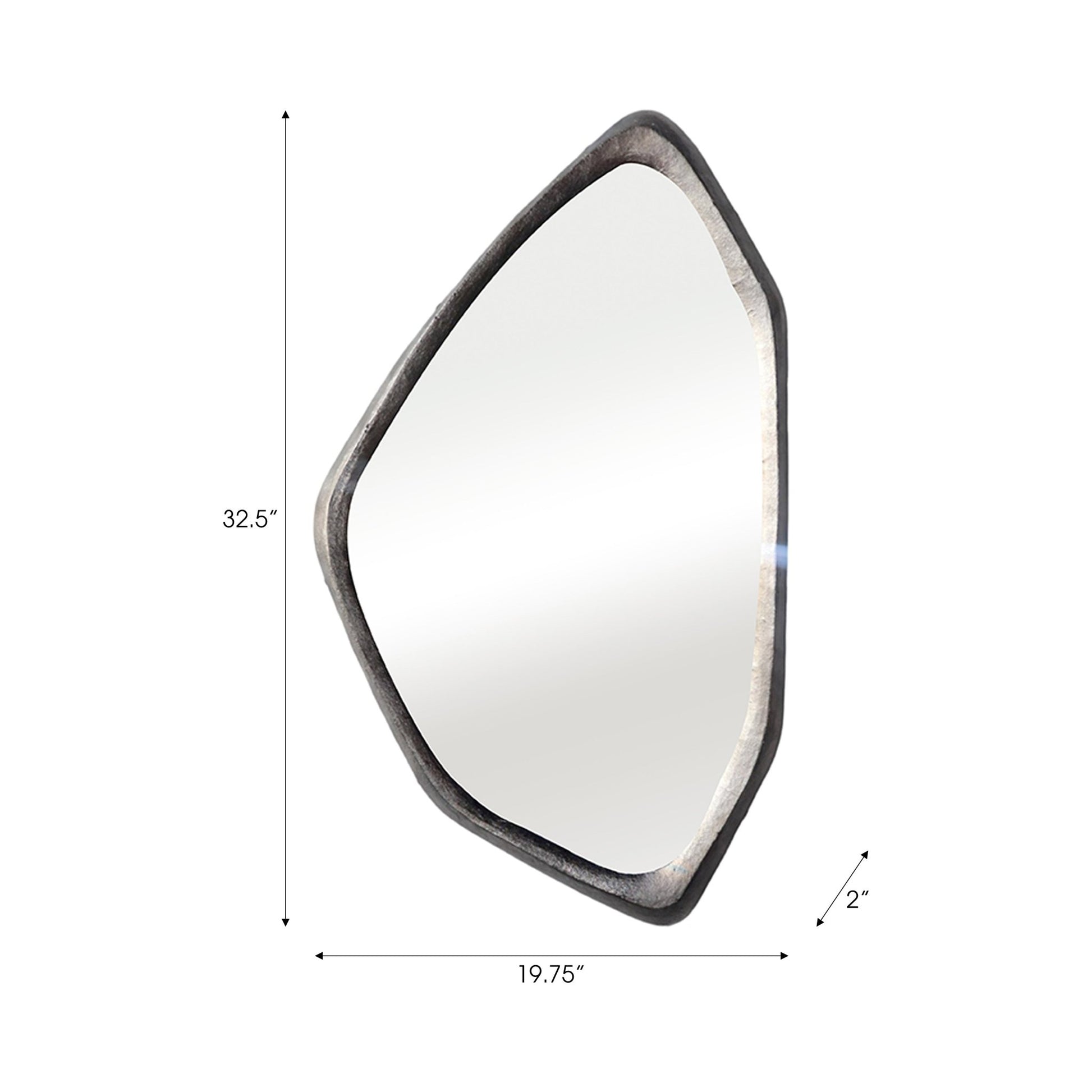 33x20" Thatcher Wide Bronze Mirror Wall Art| Sagebrook Home