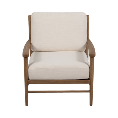 34" Exuma Accent Chair, Ivory - Al Rugaib Furniture