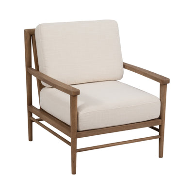 34" Exuma Accent Chair, Ivory - Al Rugaib Furniture
