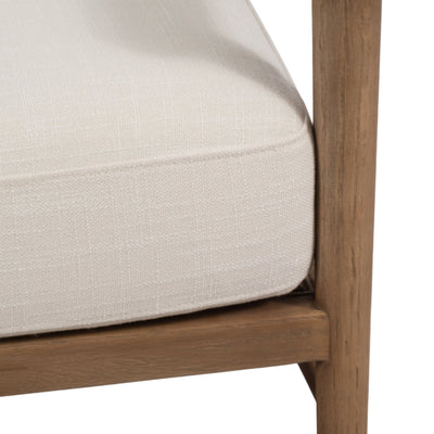 34" Exuma Accent Chair, Ivory - Al Rugaib Furniture