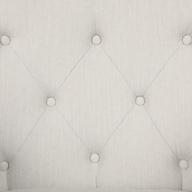 34" Mercier Accent Chair, Gray - Al Rugaib Furniture