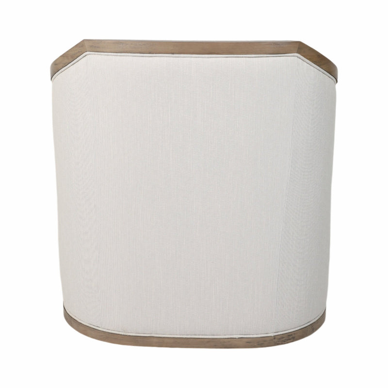 34" Mercier Accent Chair, Gray - Al Rugaib Furniture