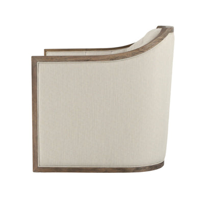 34" Mercier Accent Chair, Gray - Al Rugaib Furniture