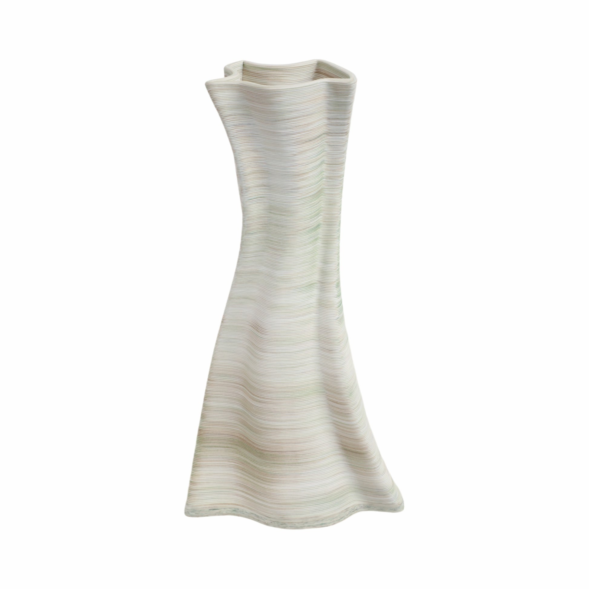 مزهرية الخزف ثلاثية الأبعاد المطبوعة بالكاراكول، متعددة الألوان caracol 3d Printed Porcelain Vase, Multi