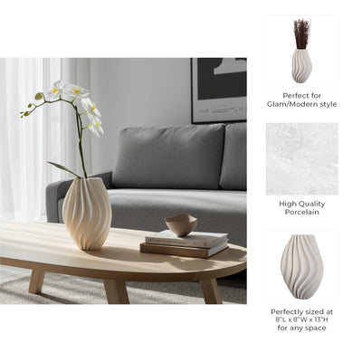 مزهرية مطبوعة ثلاثية الأبعاد إيثيريال ETHEREAL 3D PRINTED VASE