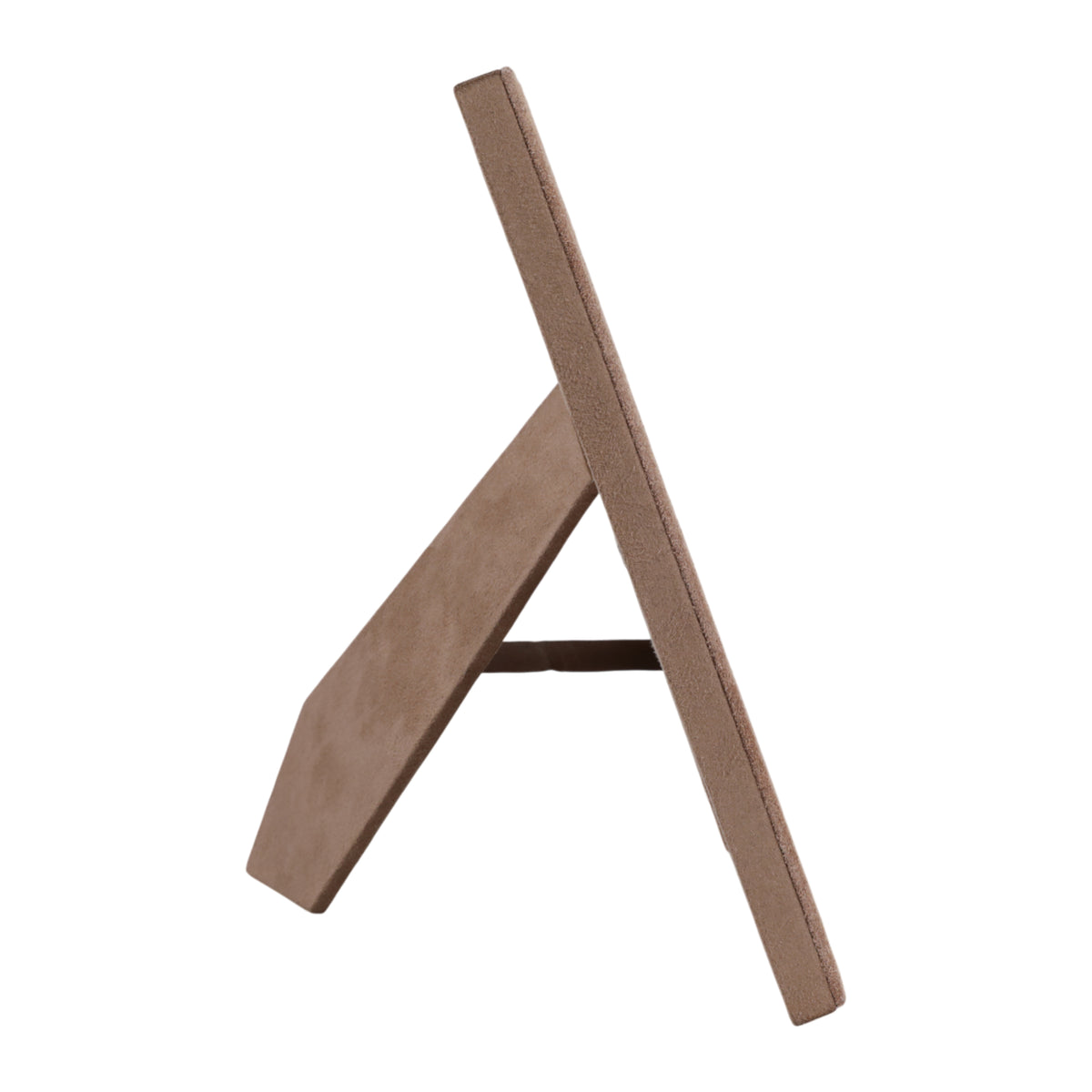 4X6 GILBOA TAN SUEDE PHOTO FRAME