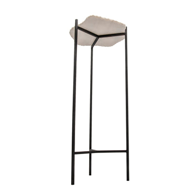 34"H PEDESTAL TABLE, BLACK - Al Rugaib Furniture