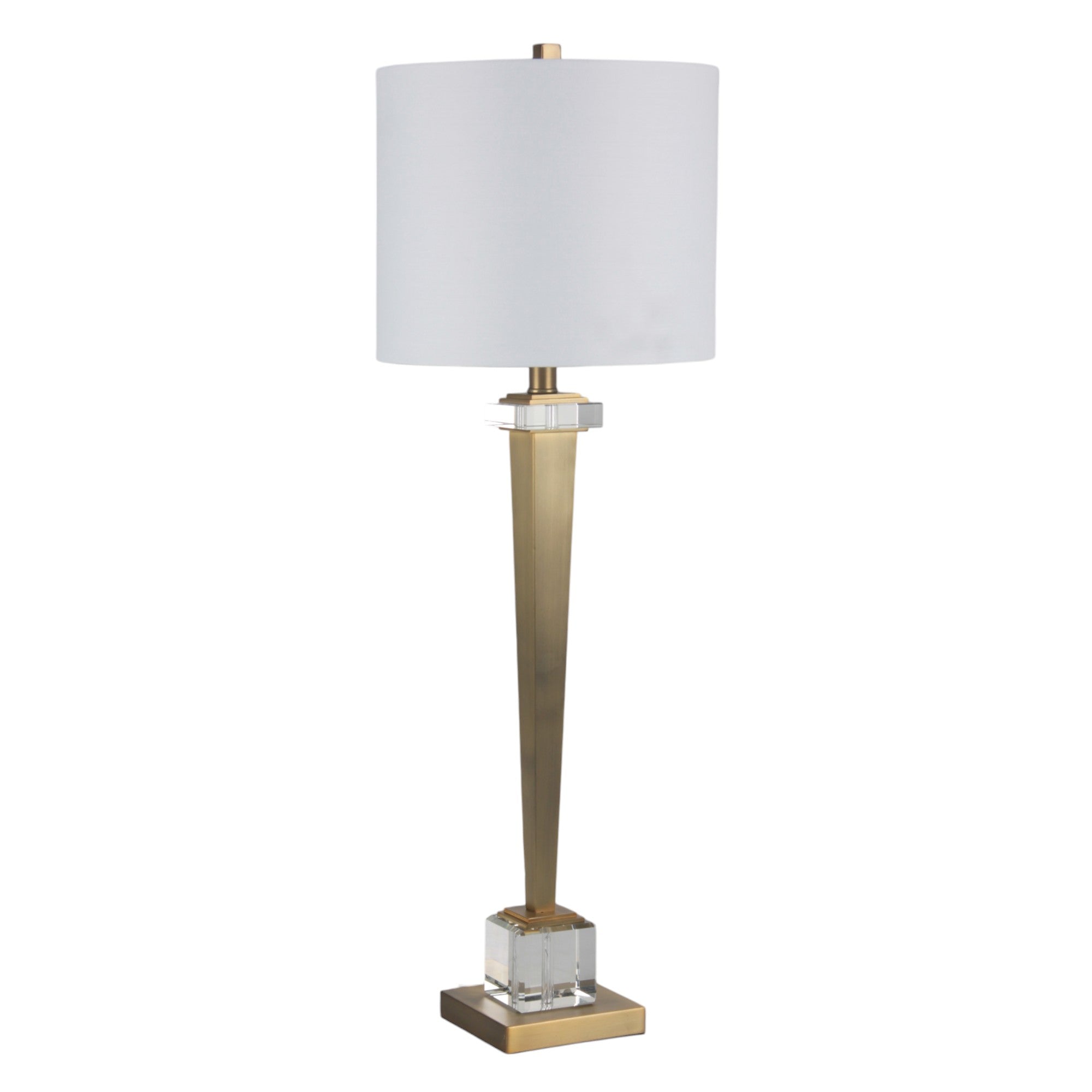 35" Prato Gold Table Lamp Table Decors| Sagebrook Home