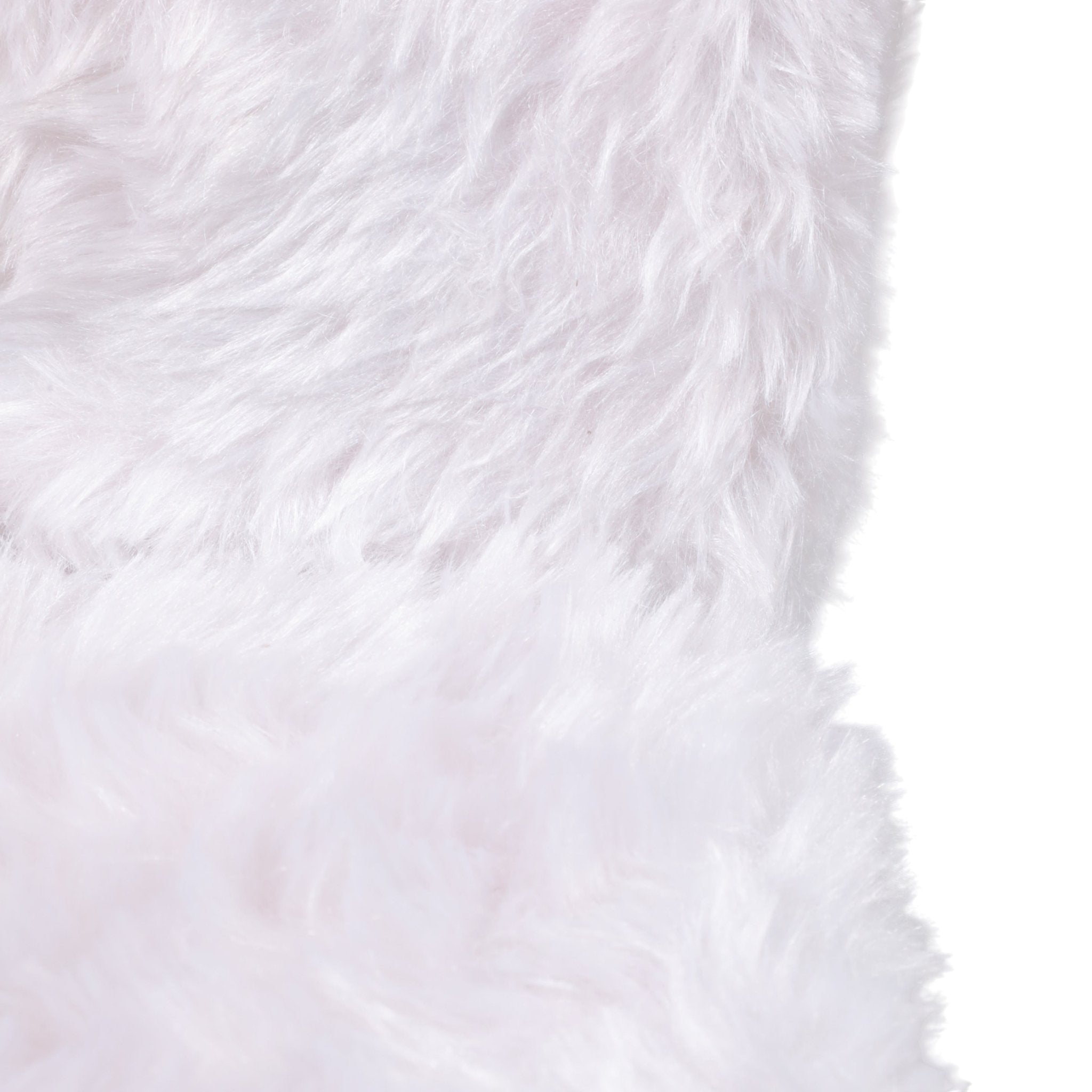 35x29" Faux Fur Accent Chair, White Chairs| Sagebrook Home