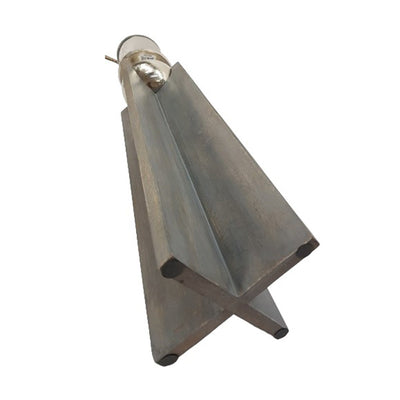 36" Idabel Small Wood Candle Holder - Al Rugaib Furniture