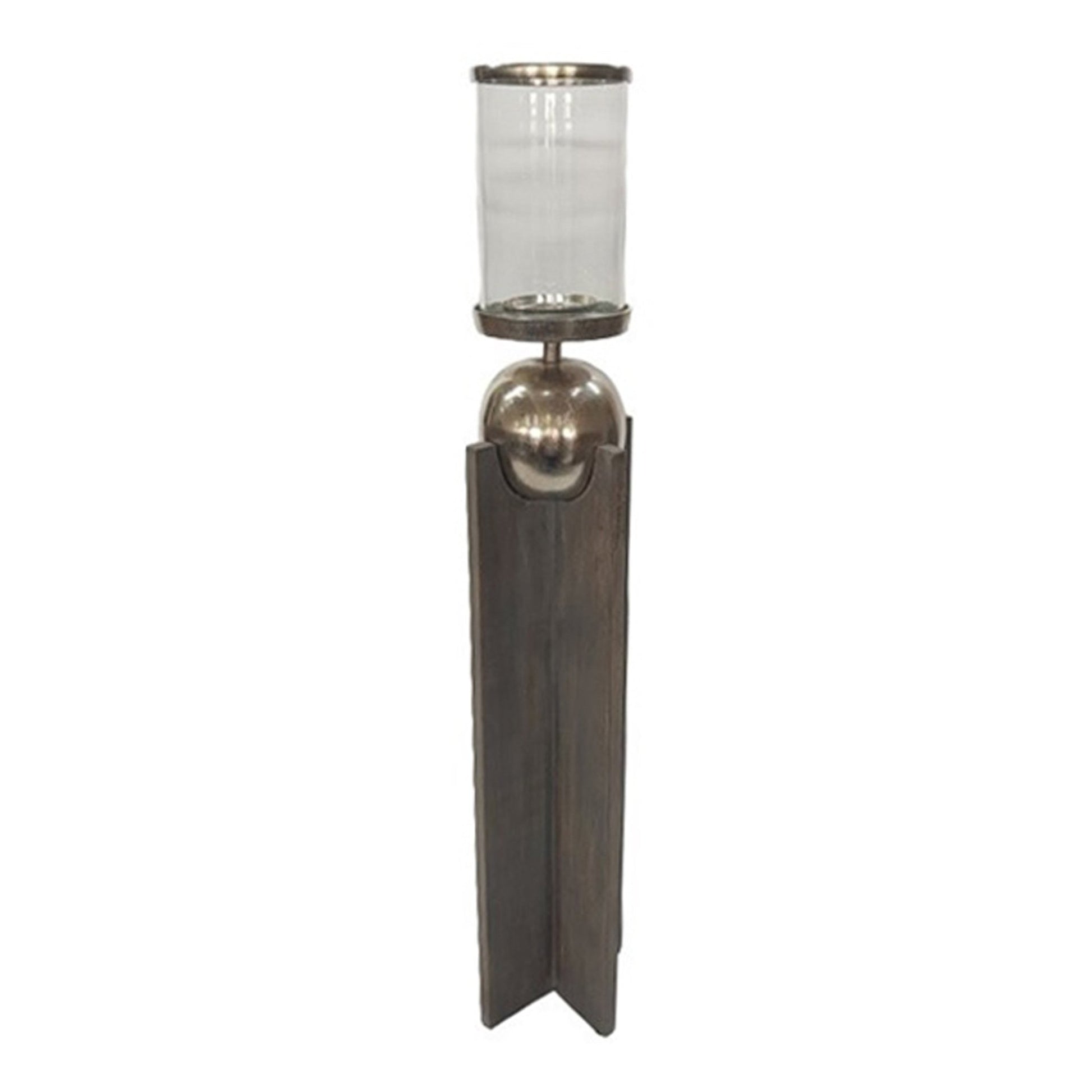 36" Idabel Small Wood Candle Holder Candle Holders| Sagebrook Home