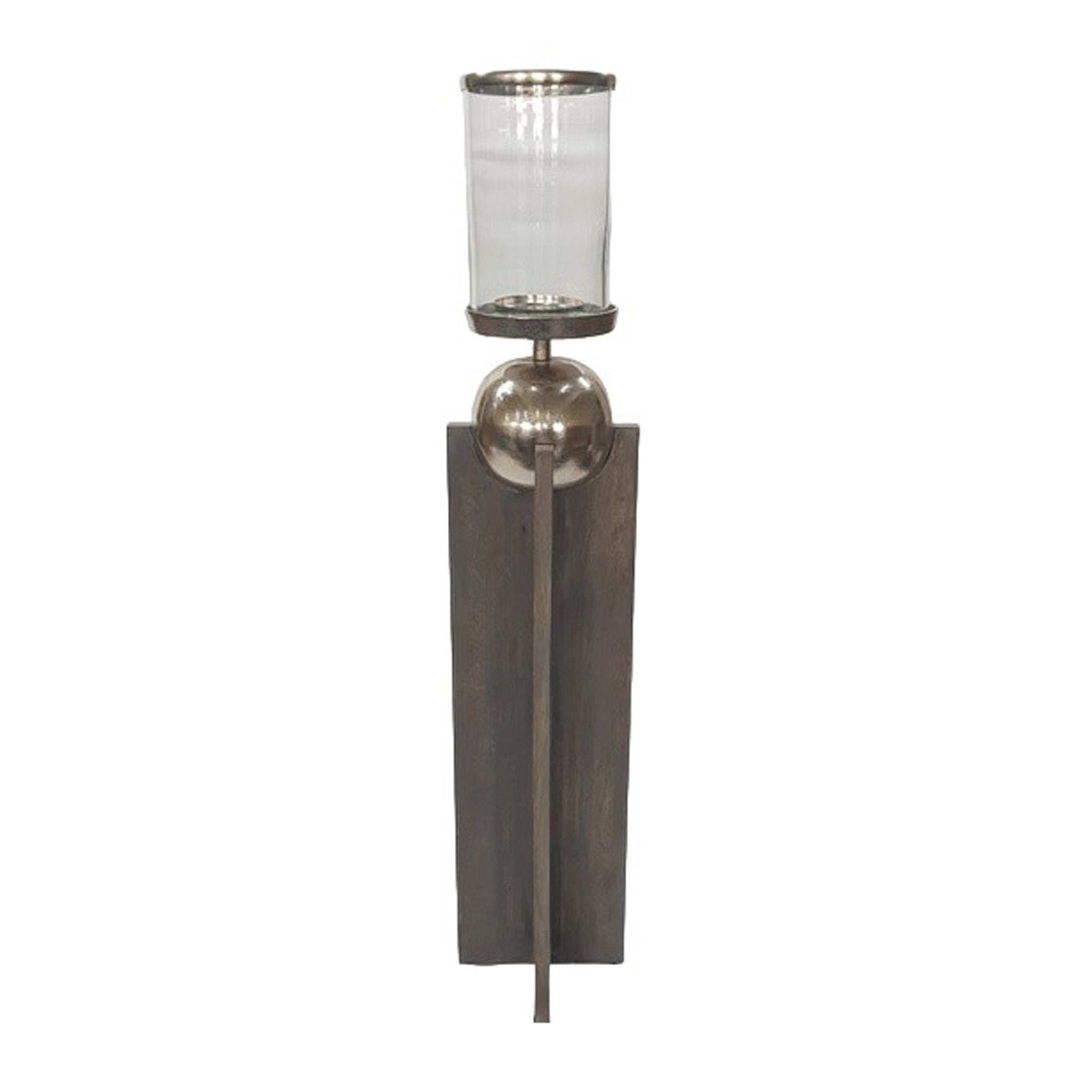 36" Idabel Small Wood Candle Holder Candle Holders| Sagebrook Home
