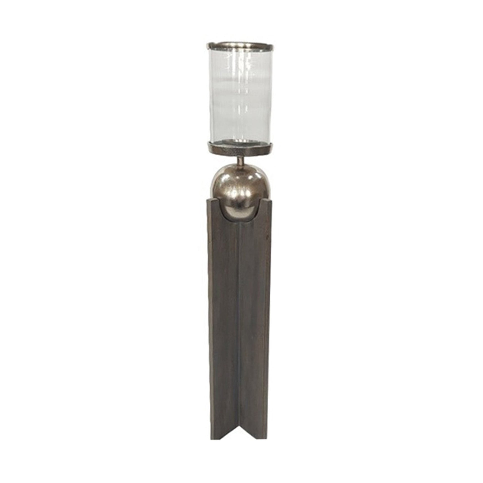 36" Idabel Small Wood Candle Holder Candle Holders| Sagebrook Home