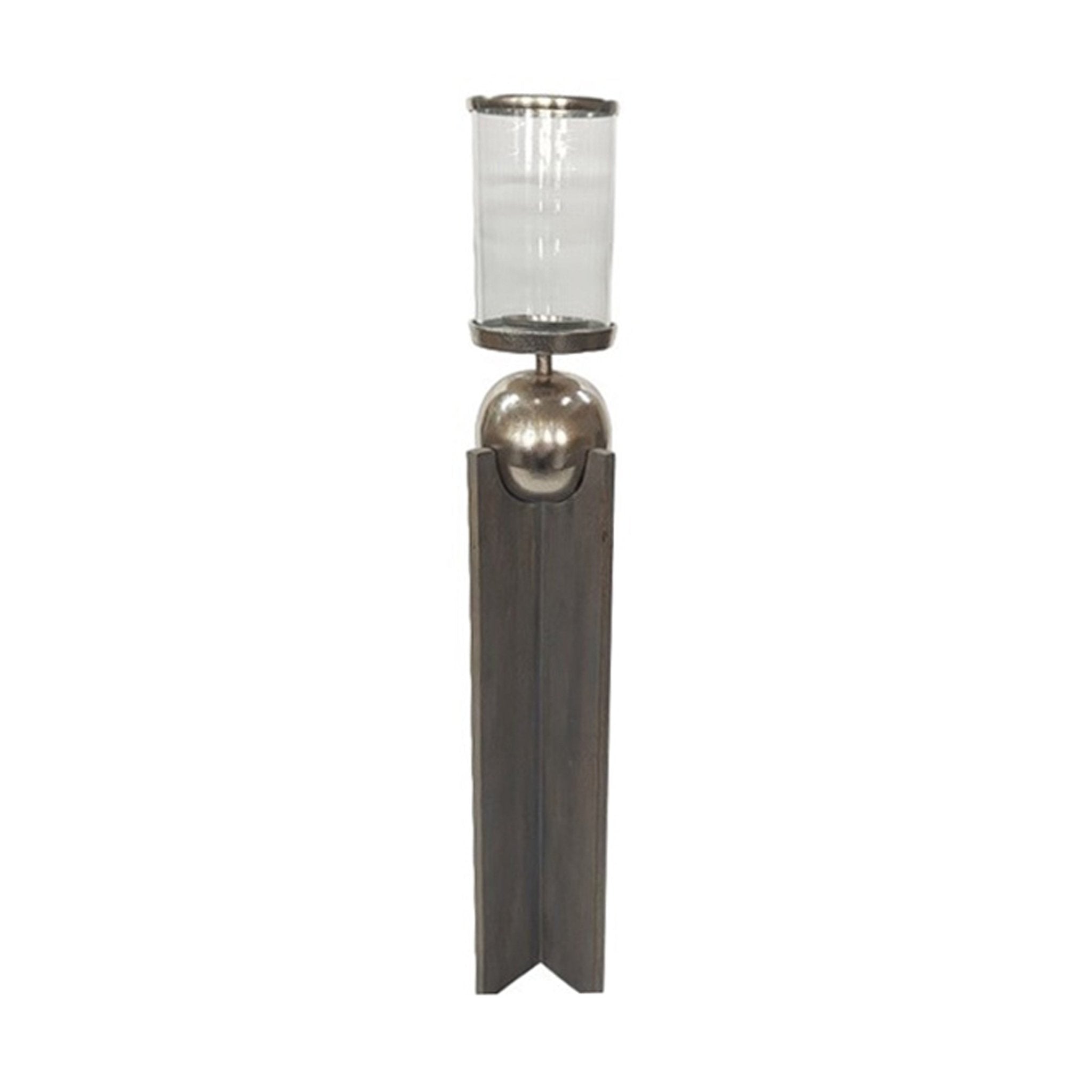 36" Idabel Small Wood Candle Holder Candle Holders| Sagebrook Home