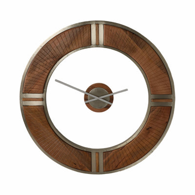 36" Parry Wood Wall Clock - Al Rugaib Furniture