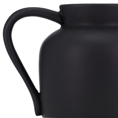 Cer, 5 Pitcher Vase, Black