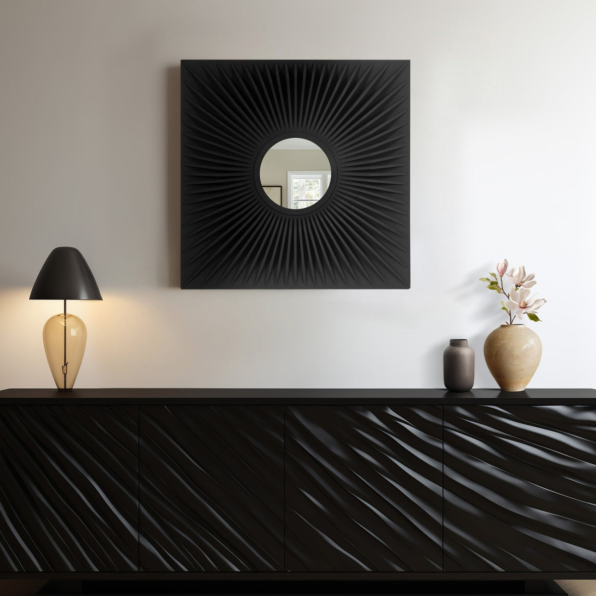 36X36 ORTIZ DIMENSIONAL WALL ART MIRROR Mirrors| Sagebrook Home