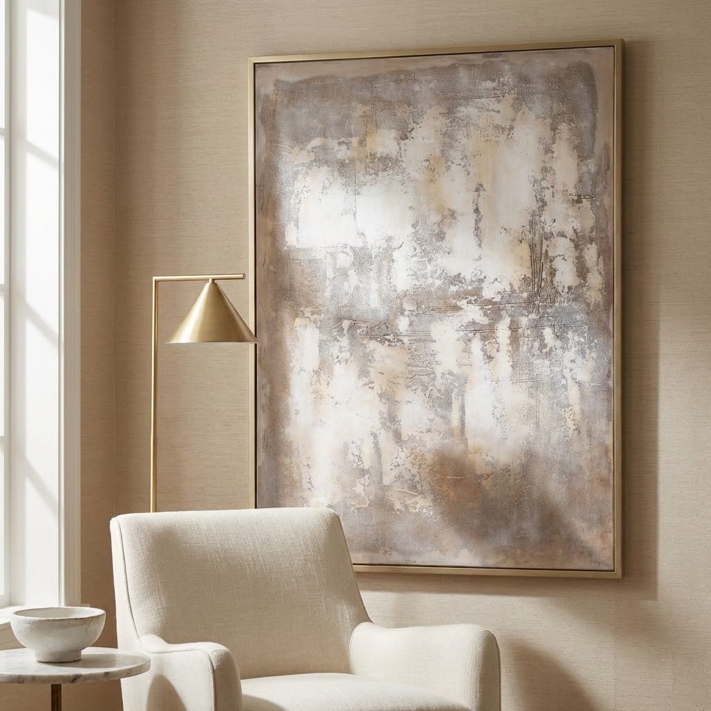 36x48 Natalina Handpainted Wall Art Wall Art| Sagebrook Home