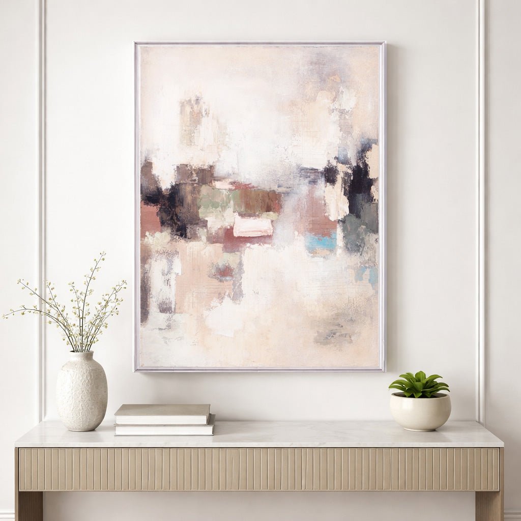 36x48 Polino Acrylic Frame Handpainted Wall Art Wall Art| Sagebrook Home