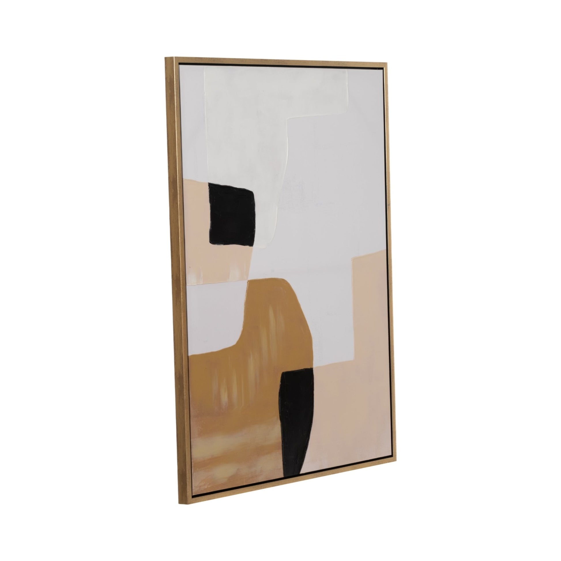 36X48 S/2 FRAMED HANDPAINTED ABSTRACT, MULTI Table Decors| Sagebrook Home