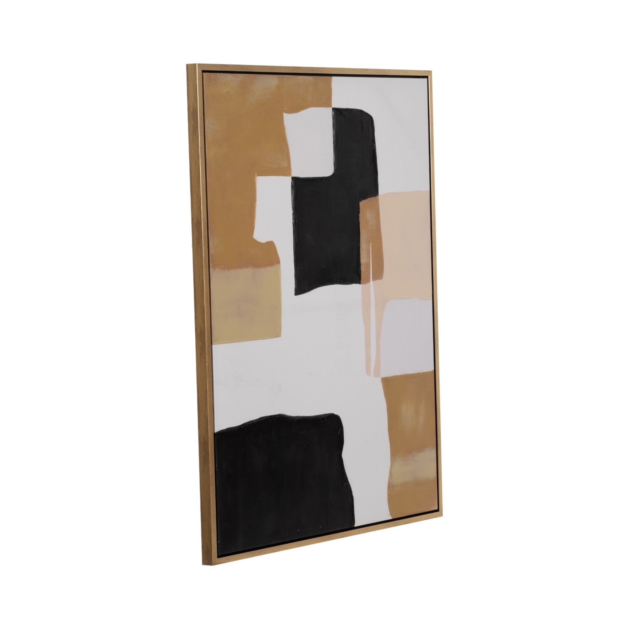 36X48 S/2 FRAMED HANDPAINTED ABSTRACT, MULTI Table Decors| Sagebrook Home