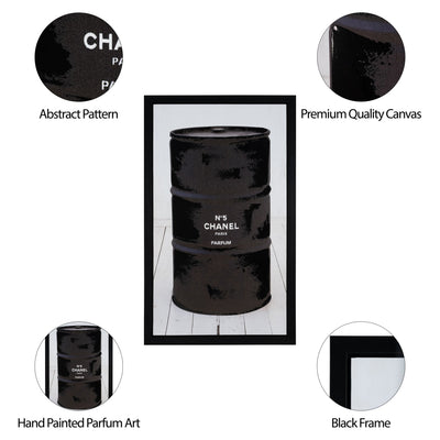 36X59, HAND PAINTED PARFUM ART, MULTI - Al Rugaib Furniture