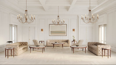 Diwan SILVER ROUND SIDE TABLE