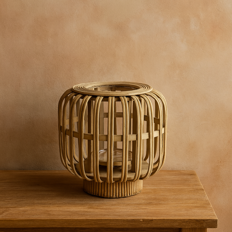 LANTERN GREY LARGE,29*29*37 CM