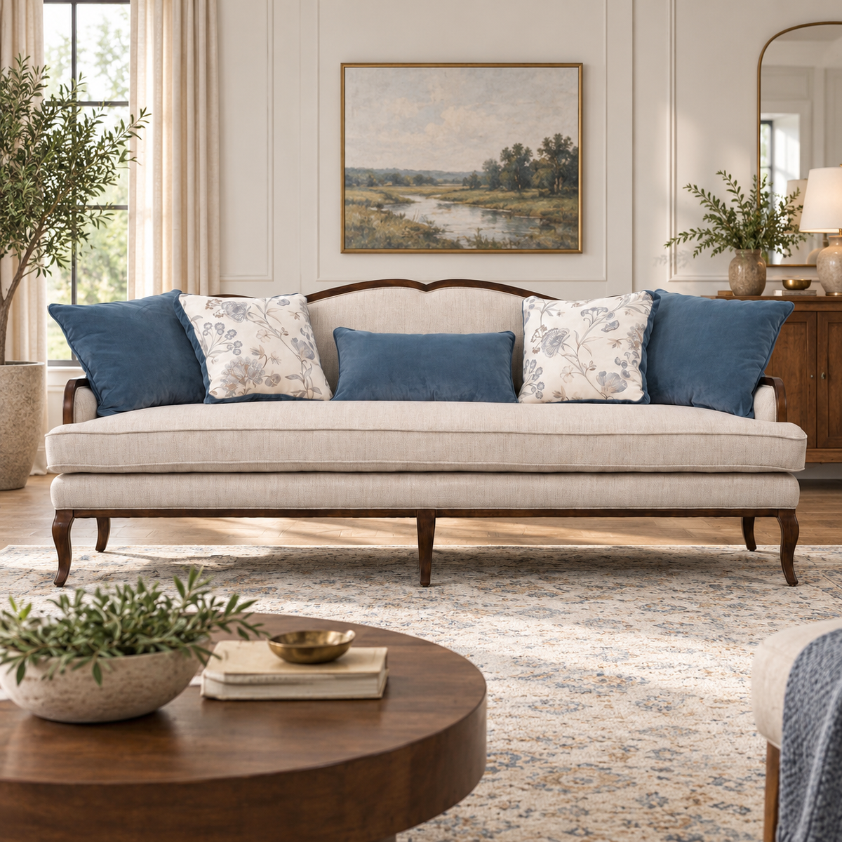 Shoug Bloom Sofa 223cm