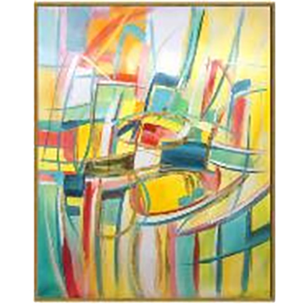 37X48 ABSTRACT ON CANVAS, MULTI Wall Art| Sagebrook Home