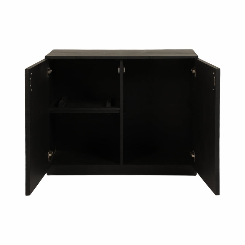 38" Brasvo Slate Chest, Black - Al Rugaib Furniture