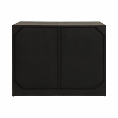 38" Brasvo Slate Chest, Black - Al Rugaib Furniture